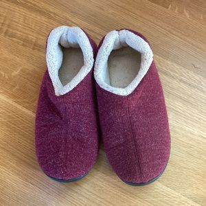 Cozy memory foam red slippers loafers ultraideas size 9